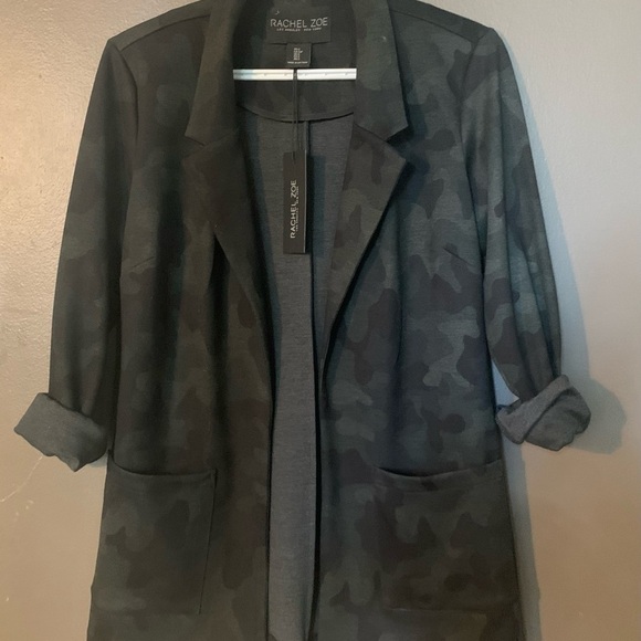 BNWT-  ⚡️Rachel Roy Camo Blazer- Small - Picture 5 of 7